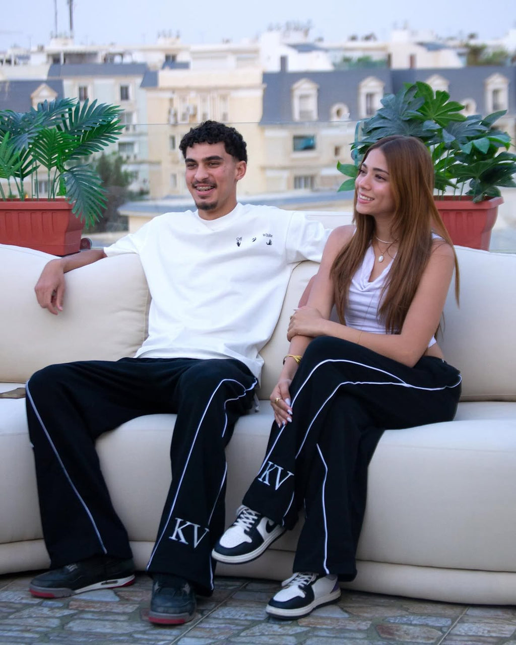 KV Baggy Sweatpants – Black