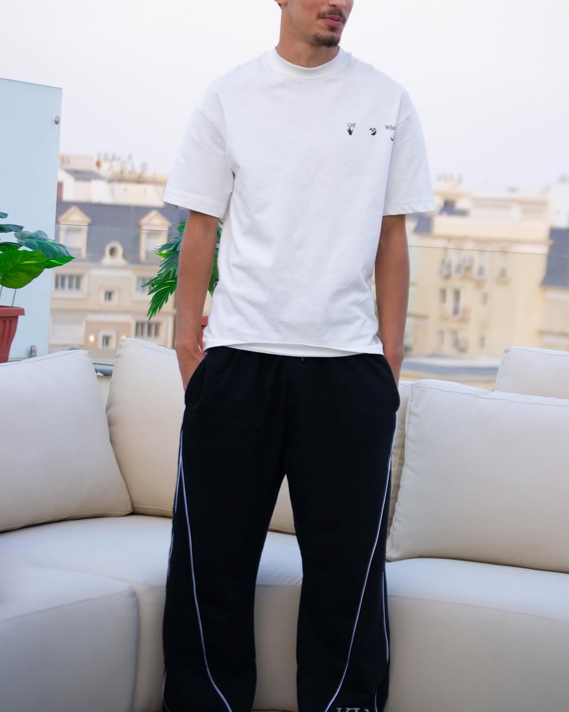 KV Baggy Sweatpants – Black